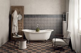 victorian patterned tiles for bathroom