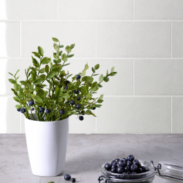 white crackle effect metro tile